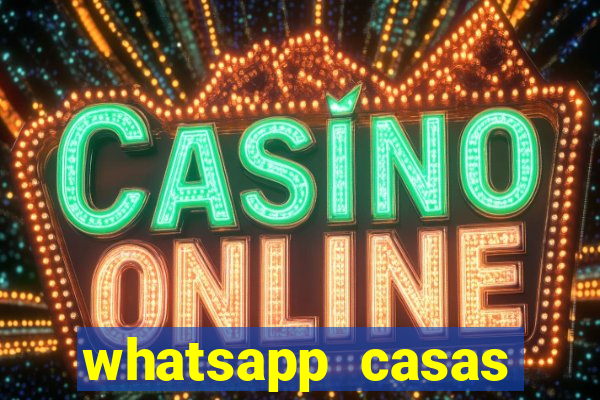 whatsapp casas bahia vendedor